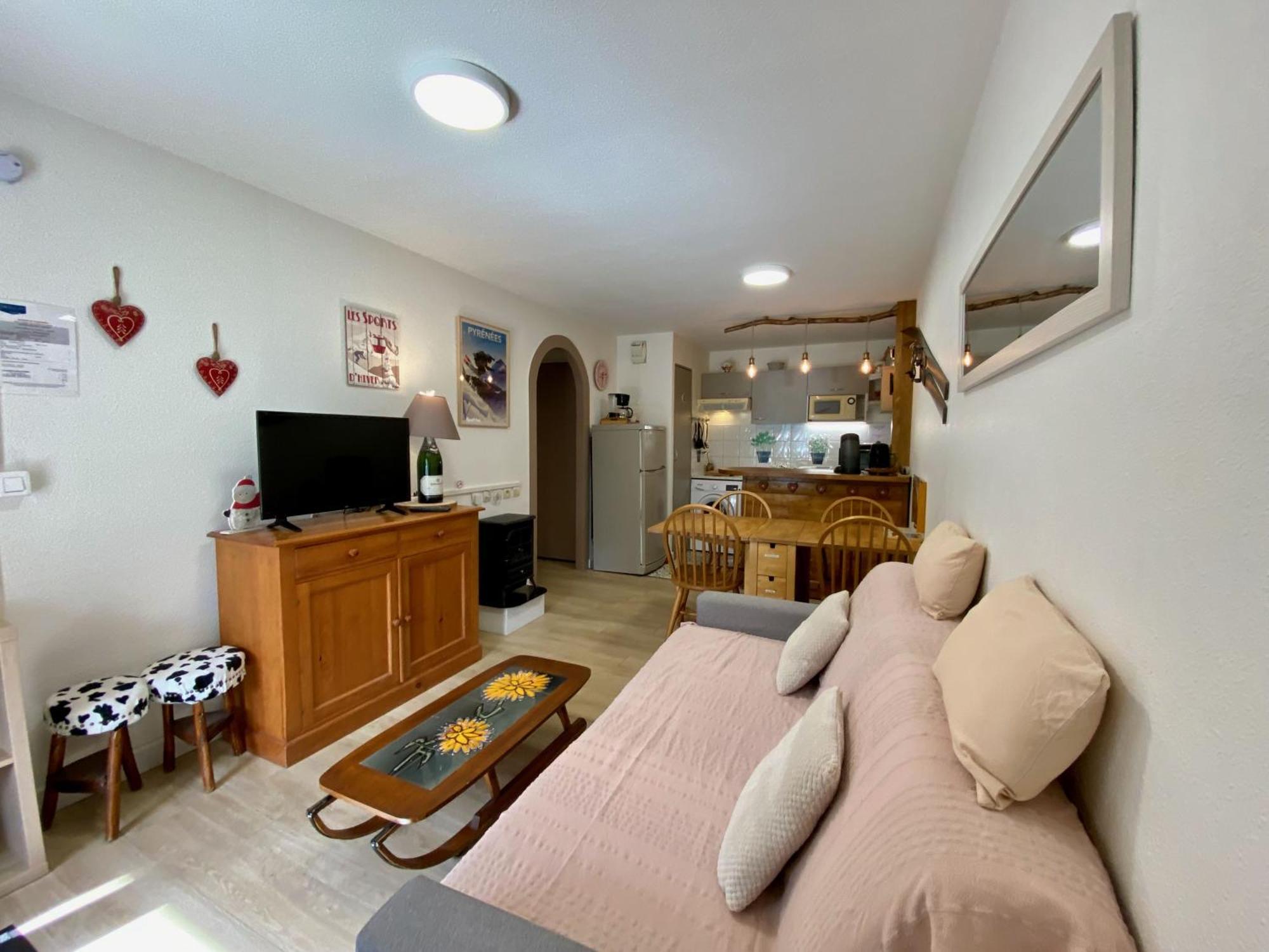 Charmant Logement De Plein Pied Avec Piscine 2* Loudenvielle Dış mekan fotoğraf